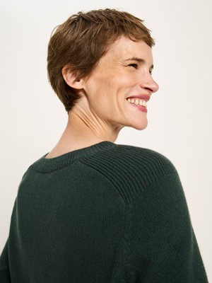 Cropped sweater (GOTS) from LANIUS