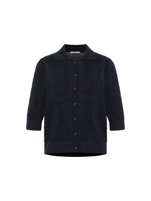 Short-sleeved cardigan (GOTS) from LANIUS