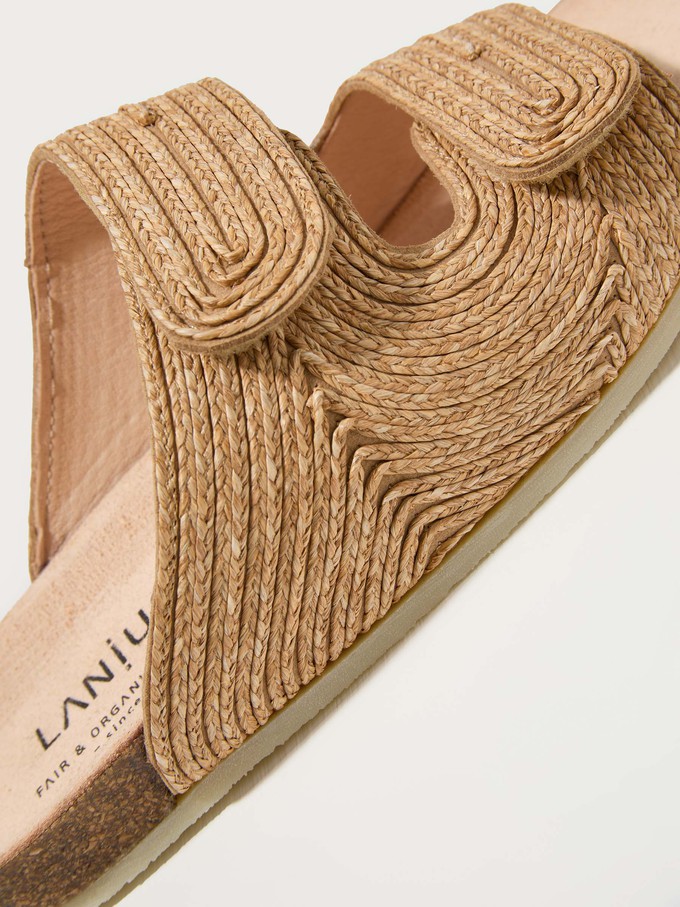 Raffia mules from LANIUS