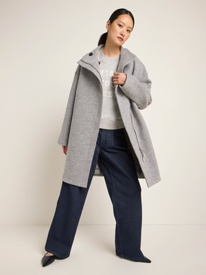 Oversized wool coat (GOTS) from LANIUS