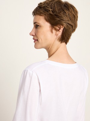 V-neck shirt (GOTS) from LANIUS