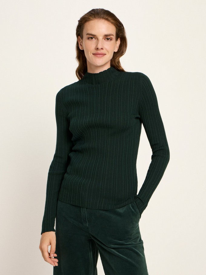 Ribbed sweater (GOTS) from LANIUS