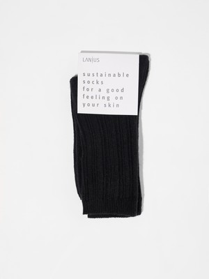 Rib knit socks (GOTS) from LANIUS