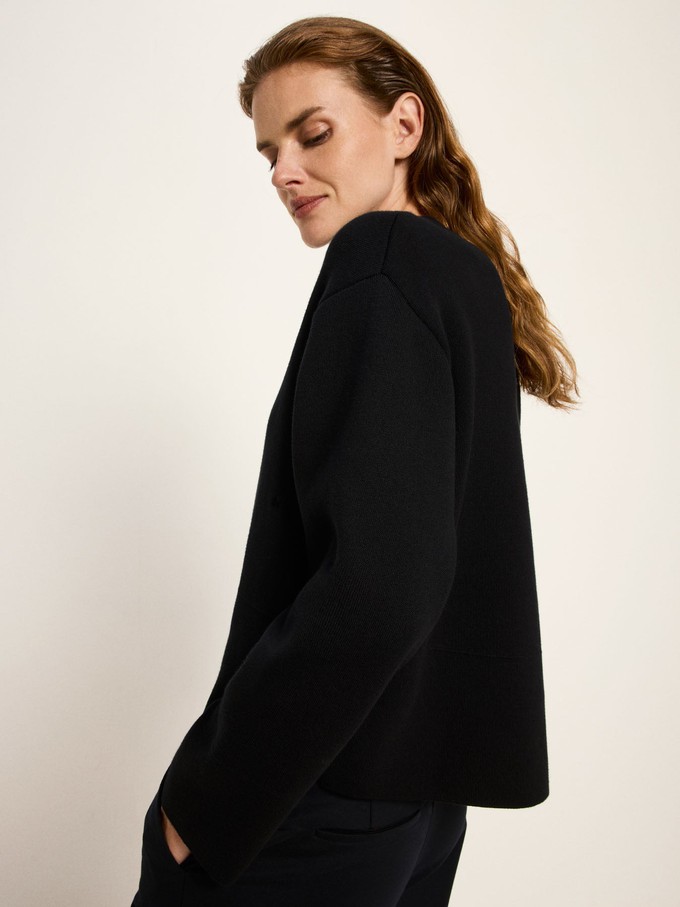 Cardigan with zipper (GOTS) from LANIUS