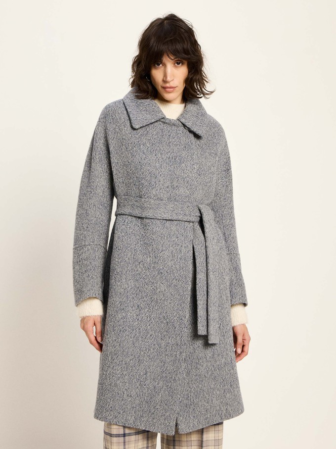 Coat with tie belt from LANIUS