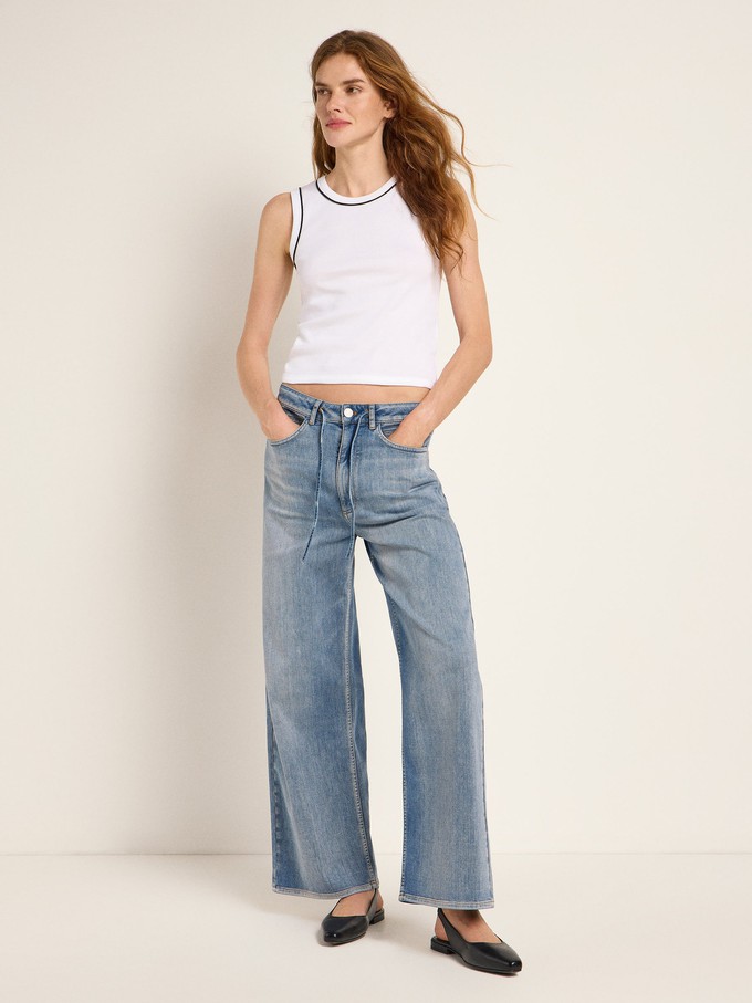 Top with Contrast (GOTS) from LANIUS