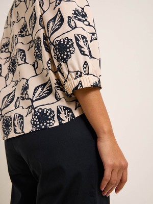 Bluse mit V-Ausschnitt (GOTS) from LANIUS