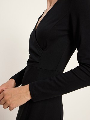 Wrap-effect dress from LANIUS