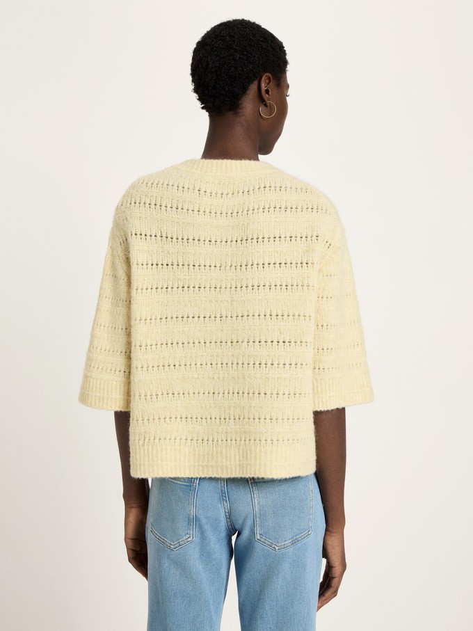 Strickjacke 3/4 Arm mit Ajour from LANIUS