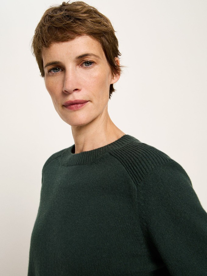 Cropped sweater (GOTS) from LANIUS