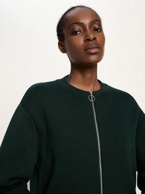 Cardigan with zipper (GOTS) from LANIUS