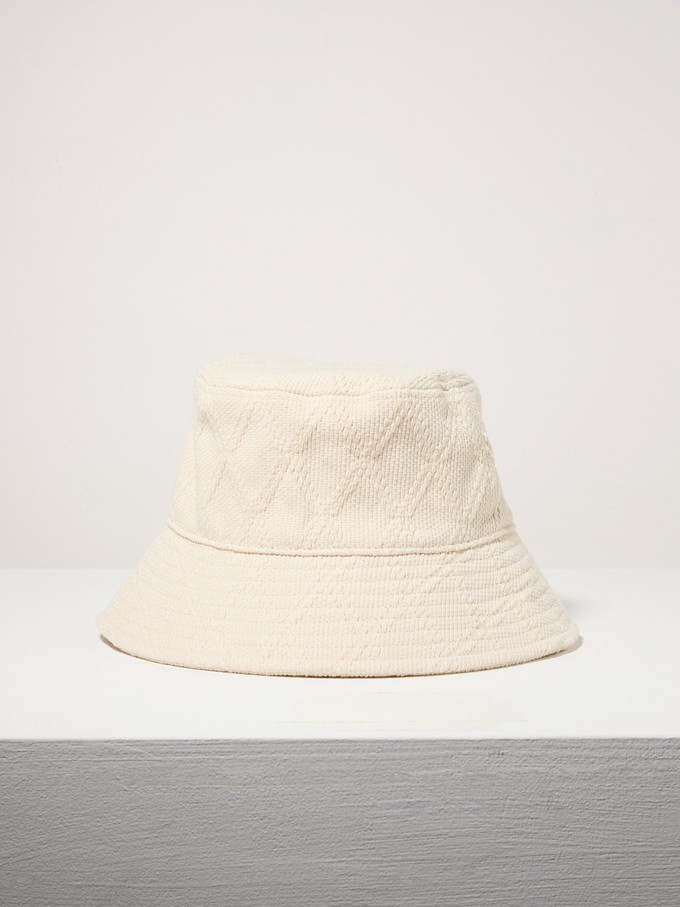 Hat with structure from LANIUS