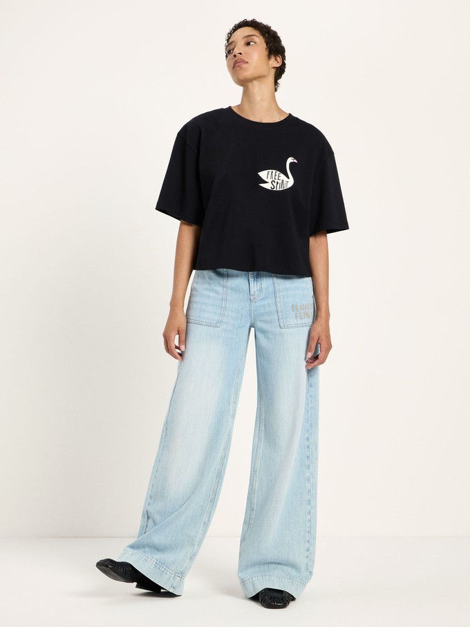 Oversized Statement T-Shirt (GOTS) from LANIUS