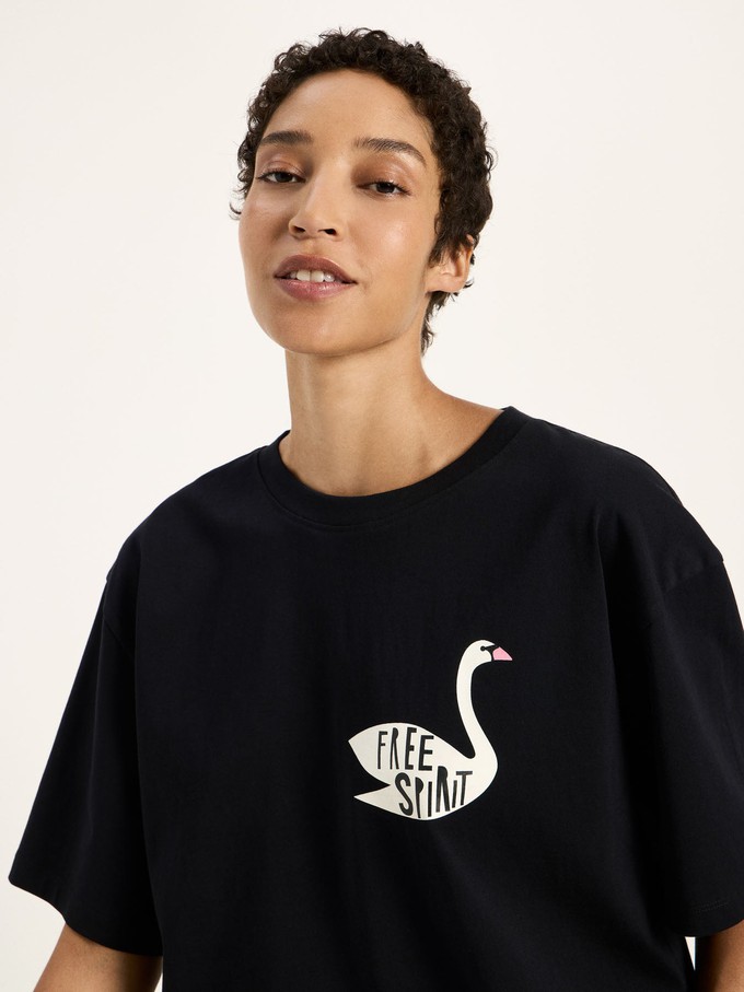 Oversized Statement T-Shirt (GOTS) from LANIUS