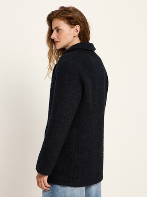 Boucle blazer coat (GOTS) from LANIUS