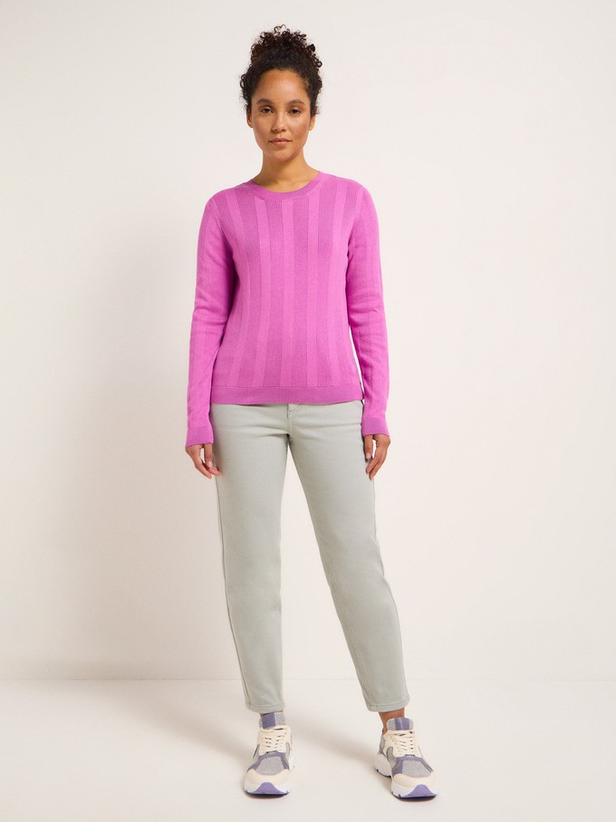 Wide rib sweater (GOTS) from LANIUS