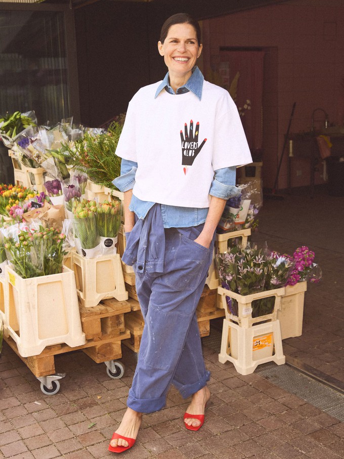 Oversized Statement T-Shirt (GOTS) from LANIUS
