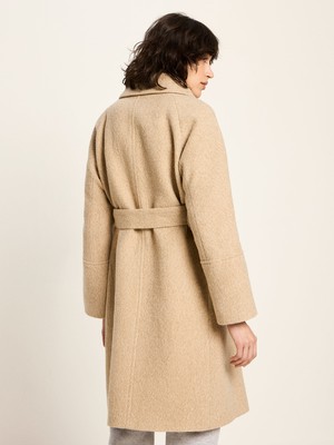 Coat with tie belt from LANIUS