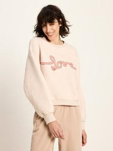 Statement sweatshirt (GOTS) via LANIUS