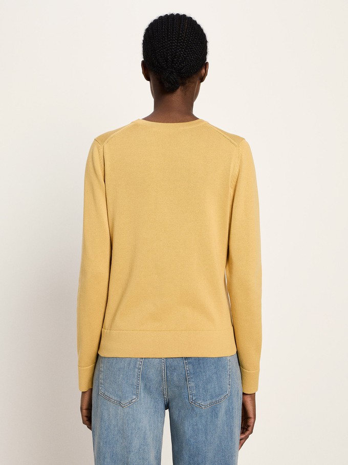 Round neck sweater (GOTS) from LANIUS