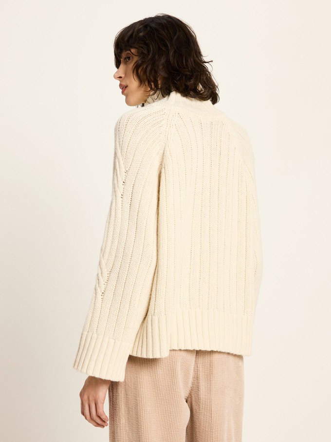 Ribbed sweater oversized (GOTS) from LANIUS