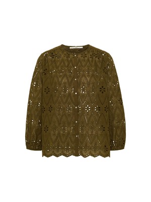 Organic cotton lace blouse from LANIUS