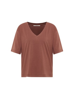 V-neck shirt (GOTS) from LANIUS