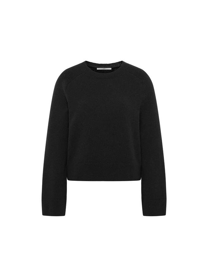 Cropped sweater (GOTS) from LANIUS