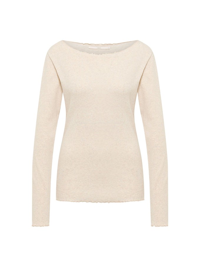 Boat-neck shirt (GOTS) from LANIUS