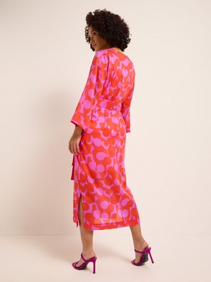 Midi Dress Print Graphic Dots from LANIUS
