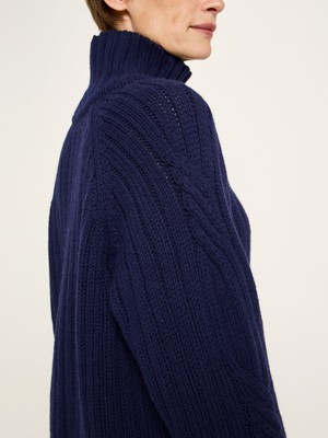 Ribbed sweater oversized (GOTS) from LANIUS