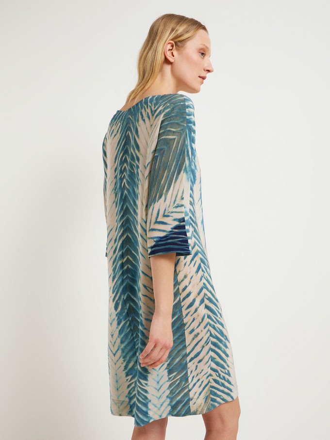 Silk dress print Tabu from LANIUS