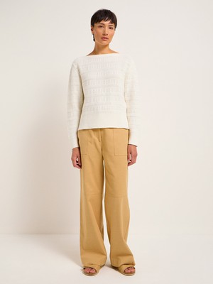 Submarine sweater with structure (GOTS) from LANIUS