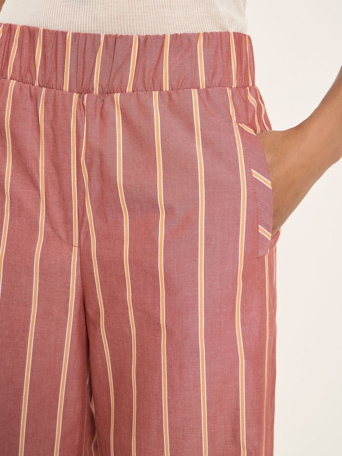Striped trousers (GOTS) from LANIUS