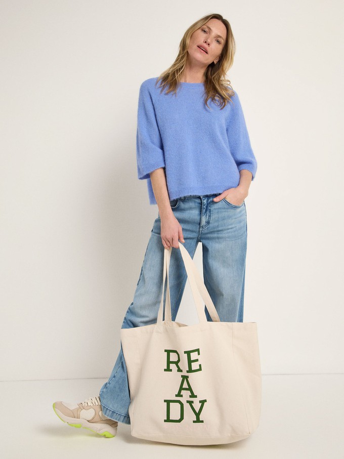 Statement bag "READY" (GOTS) from LANIUS