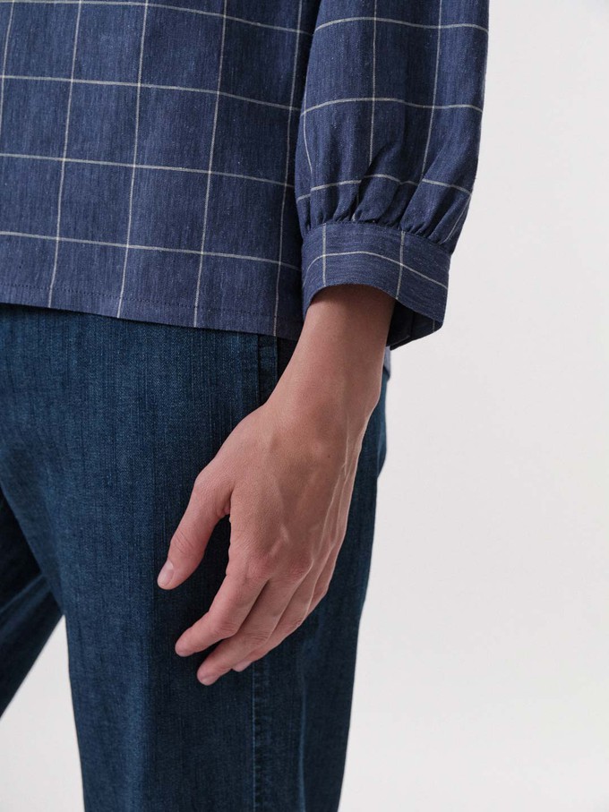 Check blouse from LANIUS