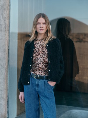 Boucle College Cardigan (OCS) from LANIUS