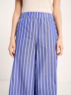 Striped trousers (GOTS) from LANIUS