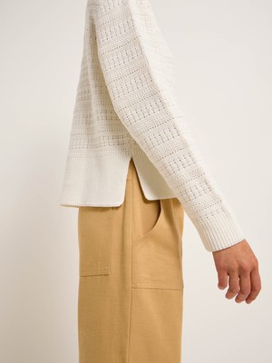 Submarine sweater with structure (GOTS) from LANIUS