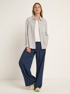 striped blouse jacket (OCS) via LANIUS