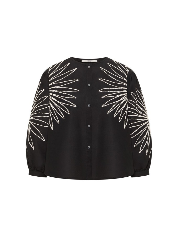 Embroidered blouse (GOTS) from LANIUS