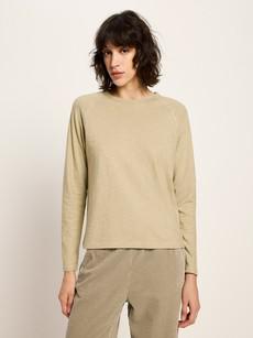 Long-sleeved raglan shirt (GOTS) via LANIUS