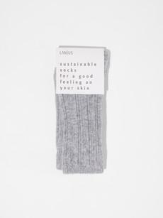 Rib knit socks (GOTS) via LANIUS