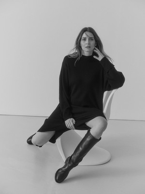 Ribbed knit dress (GOTS) from LANIUS