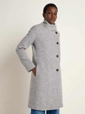 Walk coat with stand-up collar (GOTS) from LANIUS