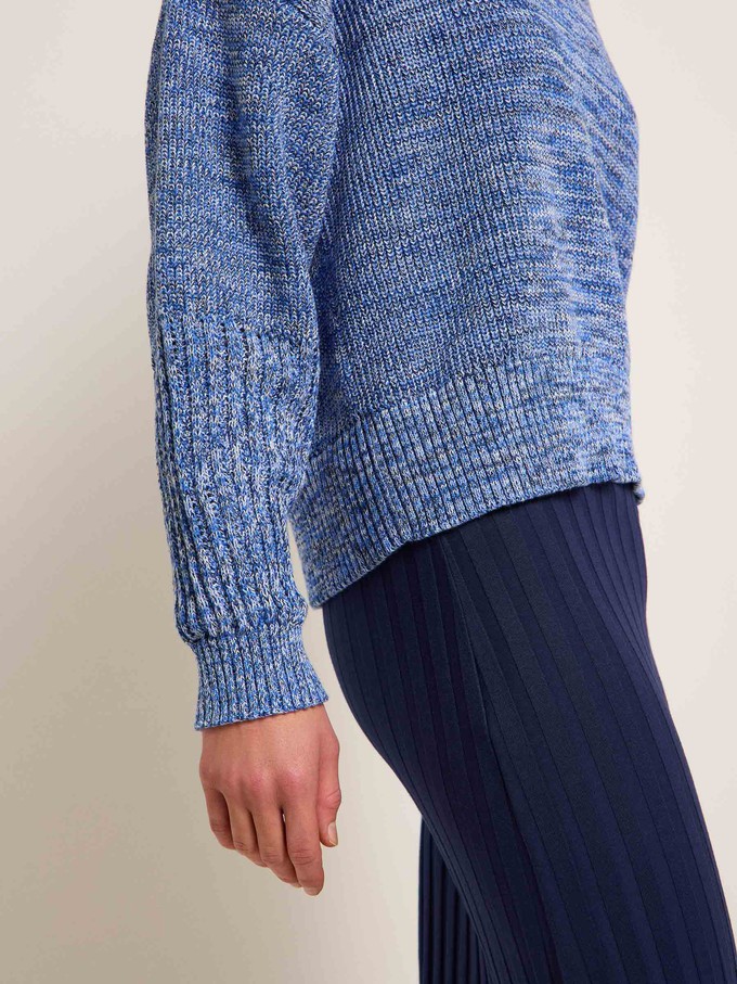 Sweater with structural details (GOTS) from LANIUS
