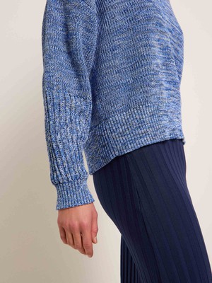 Sweater with structural details (GOTS) from LANIUS