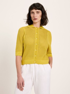 Short-sleeved cardigan (GOTS) from LANIUS