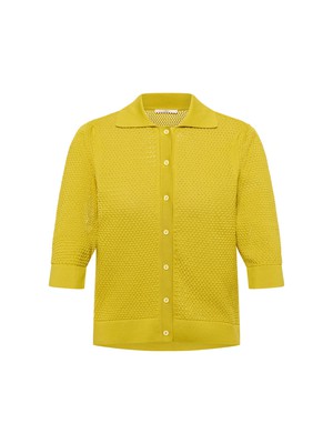 Short-sleeved cardigan (GOTS) from LANIUS