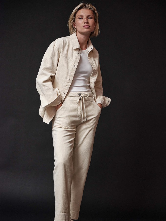 Corduroy shirt jacket from LANIUS